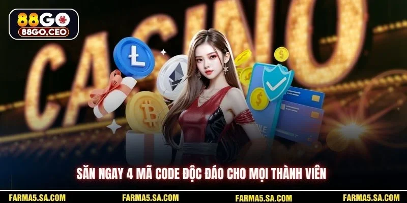 Hướng Dẫn Nhận Code 88GO Chi Tiết Dễ Hiểu Cho Người Mới 3 Săn ngay 4 mã code độc đáo cho mọi thành viên